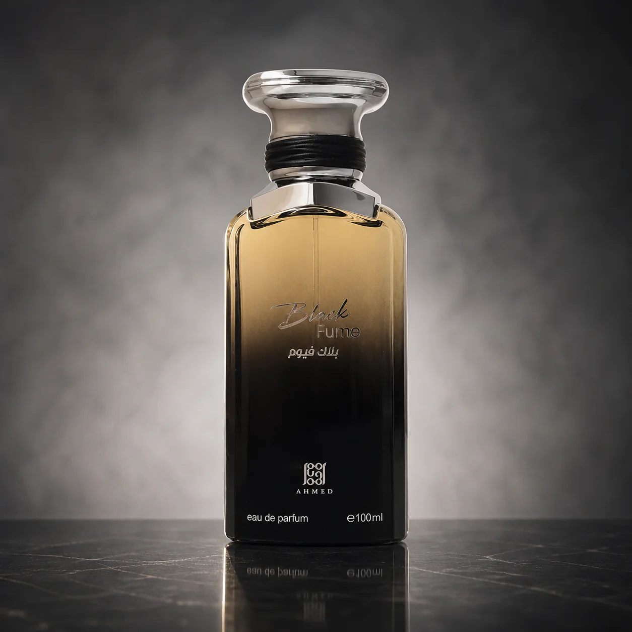 Ahmed Al Maghribi Black Fumes perfume bottle