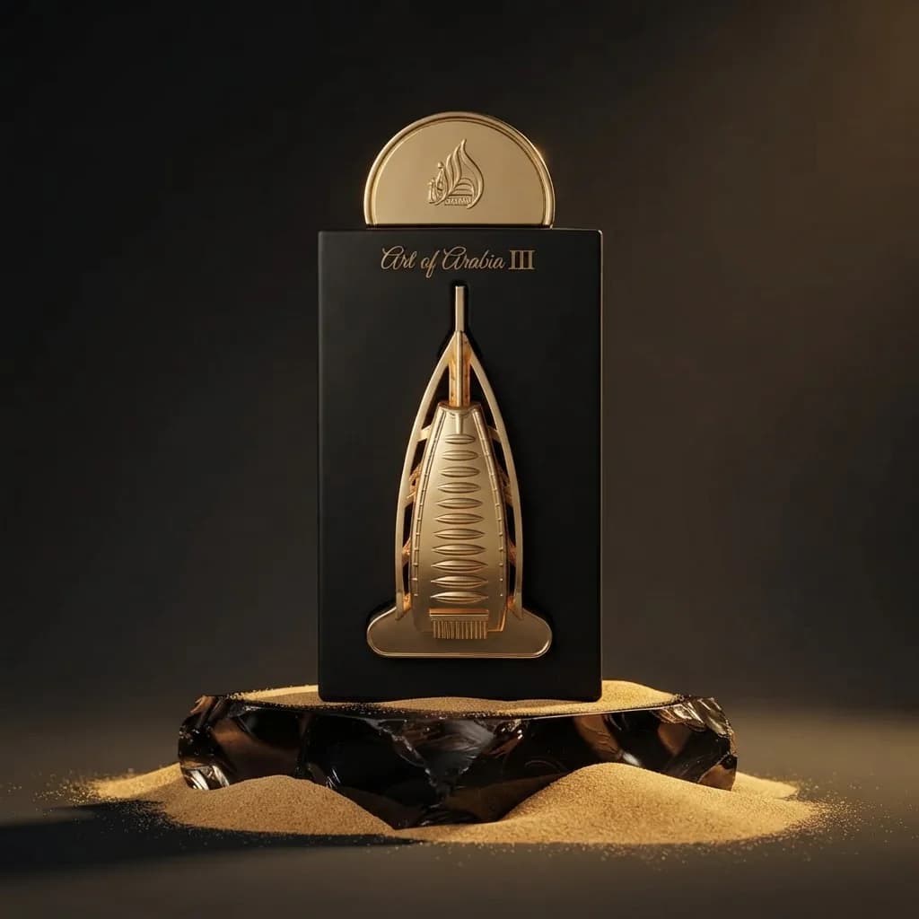 Lattafa Pride Art of Arabia III perfume bottle