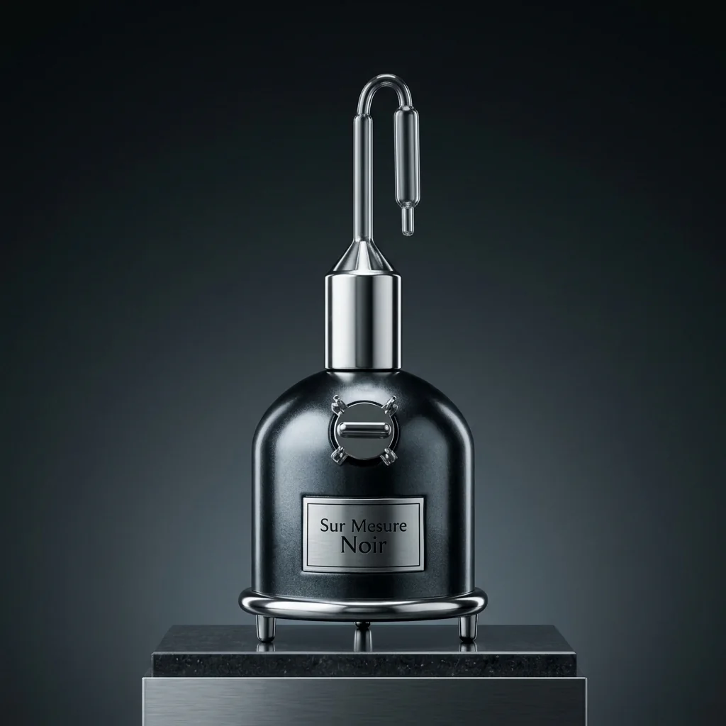 Lattafa Pride Sur Mesure Noir perfume bottle