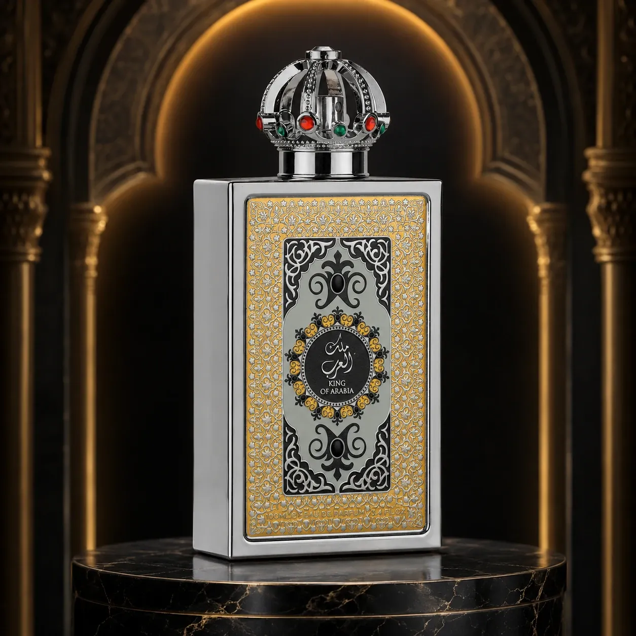Lattafa Pride King Of Arabia perfume bottle