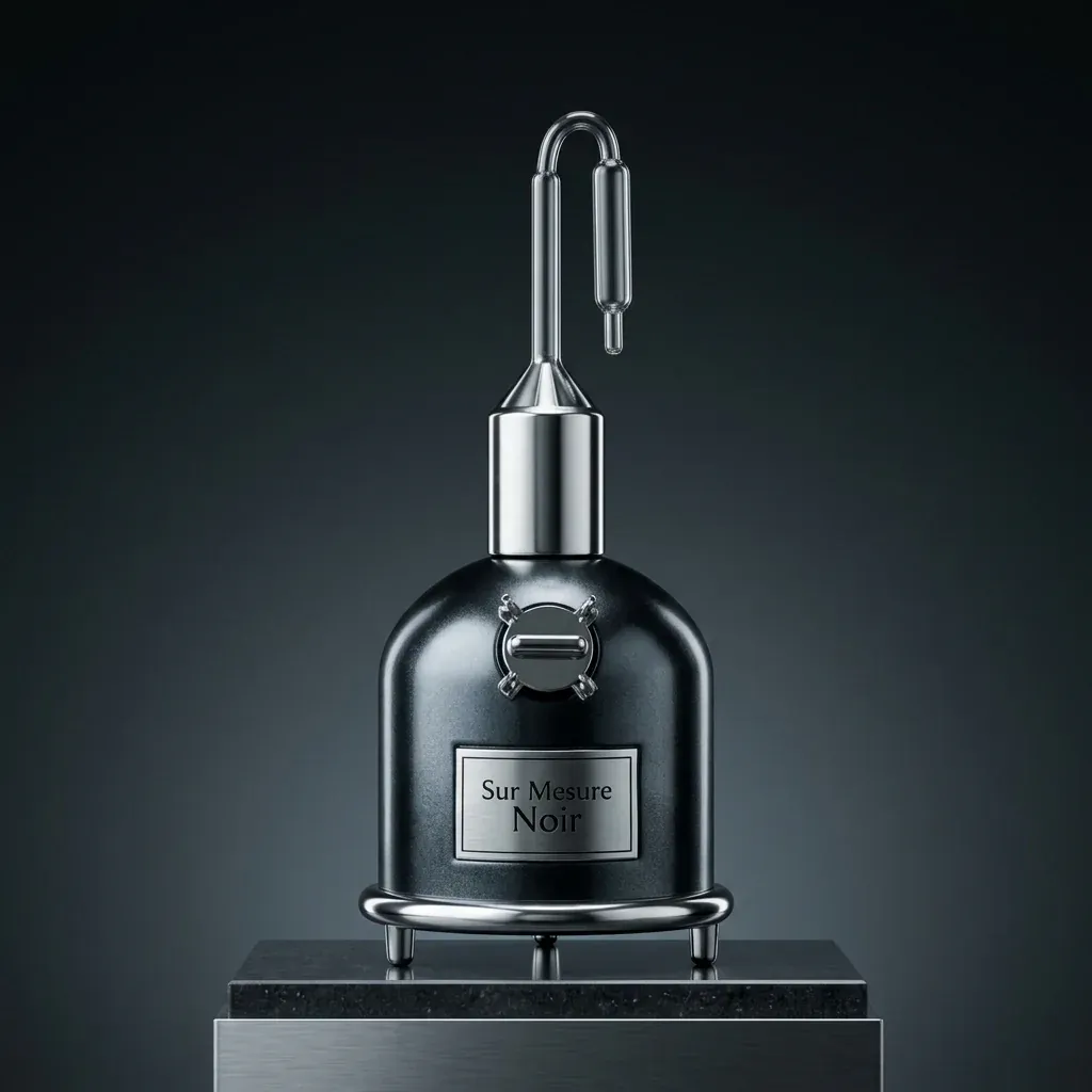 Lattafa Pride Sur Mesure Noir perfume bottle