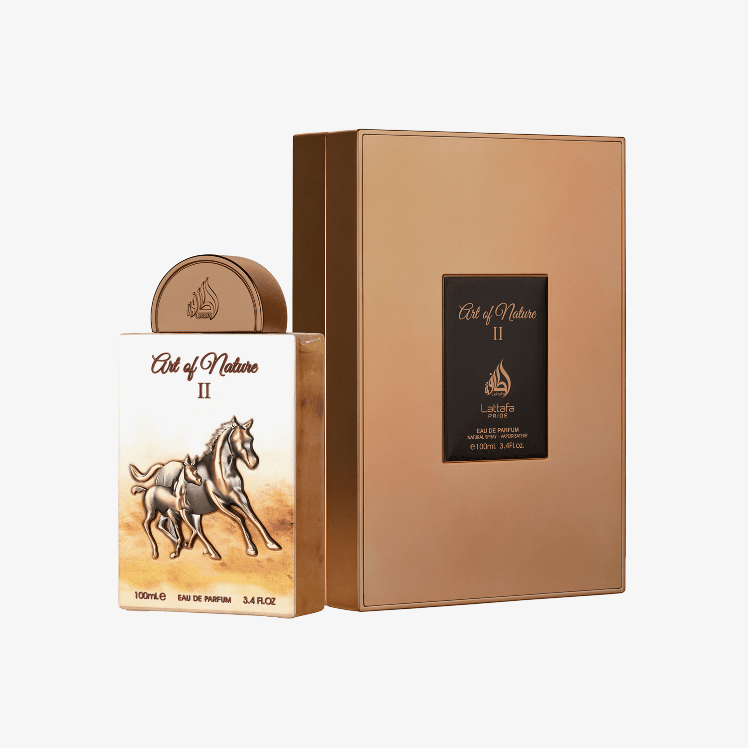 Lattafa Pride Art of Nature II presentation box packaging