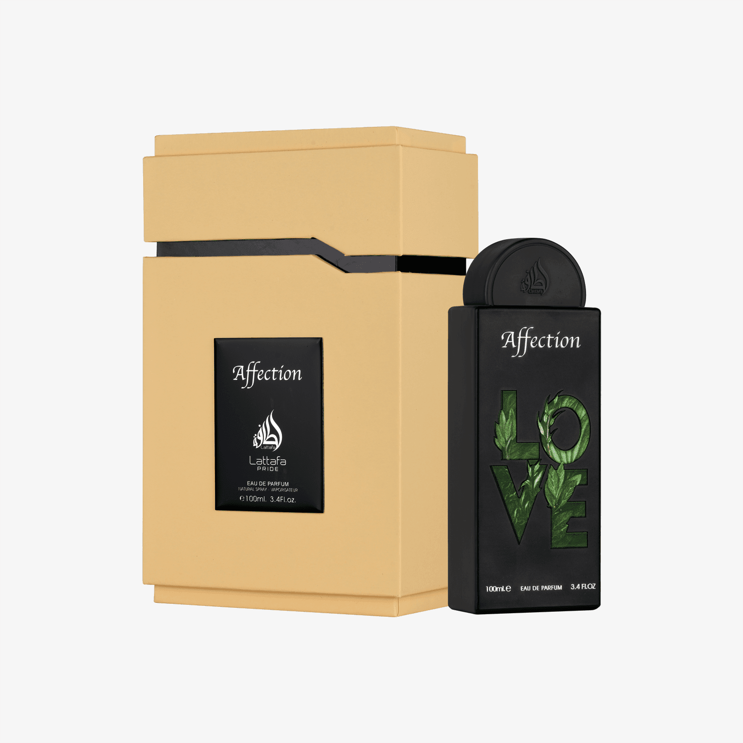 Lattafa Pride Affection presentation box packaging