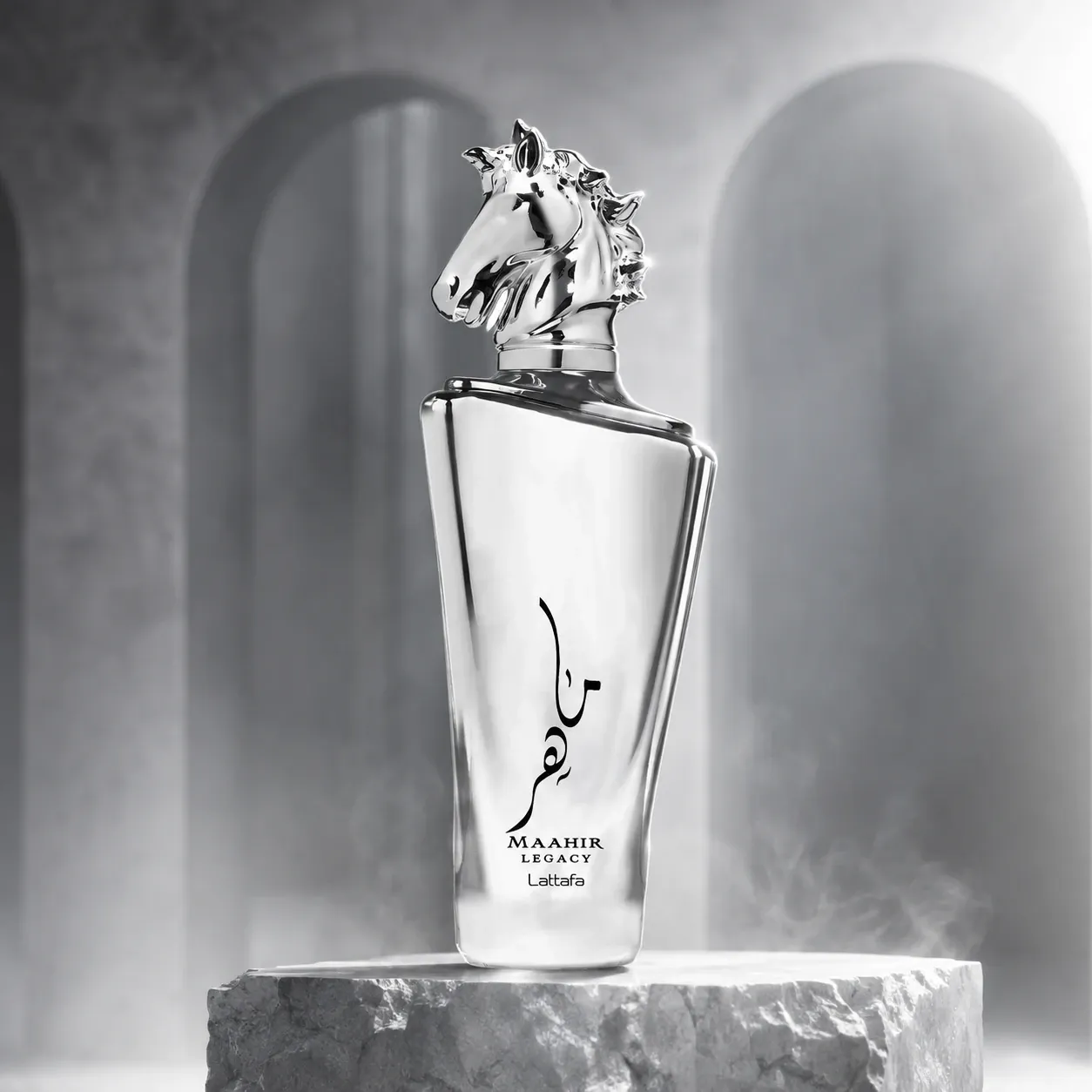 Lattafa Maahir Legacy perfume bottle
