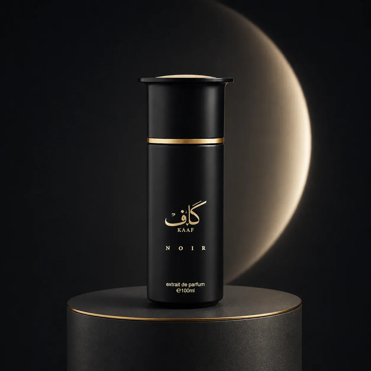Ahmed Al Maghribi Kaaf Noir perfume bottle