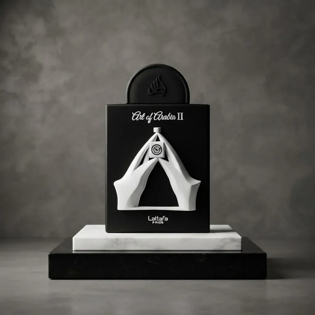 Lattafa Pride Art of Arabia II perfume bottle